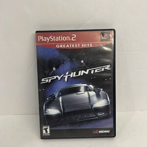 SpyHunter Greatest Hits (Sony PlayStation 2, 2002) PS2 With Manual Tested!